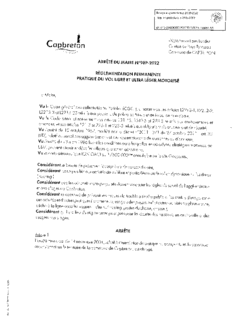 N°98P-2022 Arrêté réglementation - pratique du vol libre et ultra léger motorisé
