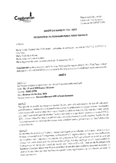 N°112-2023 ARRETE ODP SASU STPB