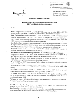 N°120P-2023 REGLEMENTATION ET ORGANISATION DE LA SECURITE DES PLAGES PUBLIQUES - ANNULE ET REMPLACE L'ARRETE 118P-2023