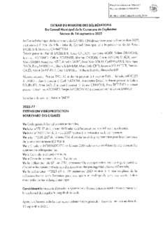 2022-77 EXTENSION VIDEOPROTECTION BD DES CIGALES