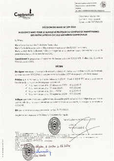 N°239-2023 DECISION SOCONER MAINTENANCE CVC