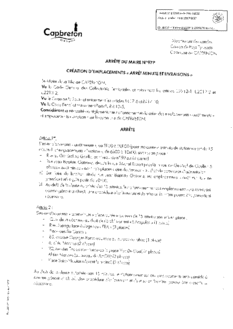 N°97P-2022 ARRETE Emplacements arrêt minute et livraisons