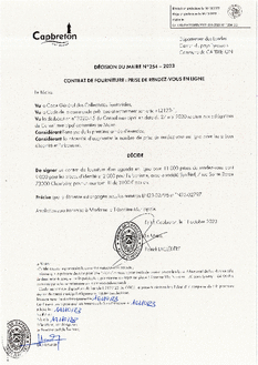 N°254-2023 DECISION Prise de RDV en ligne CNI